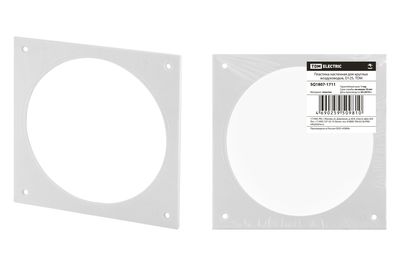Пластина настенная для круглых воздуховодов, D125, TDM SQ1807-1711