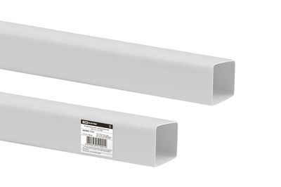 Воздуховод пласт. прямоугольный, 55х110, 1 м, TDM SQ1807-1721