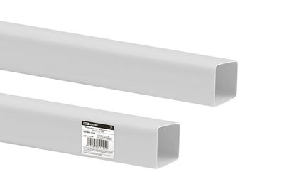 Воздуховод пласт. прямоугольный, 55х110, 2 м, TDM SQ1807-1723