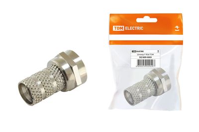 Штекер F RG6, инд. упаковка TDM SQ1809-0005