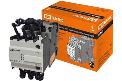 Контактор КМНК-12-230.Б 12,5кВАр 1НО,1НЗ TDM SQ2103-0001