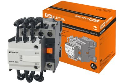 Контактор КМНК-40-230.Б 40кВАр 2НО,1НЗ TDM SQ2103-0006