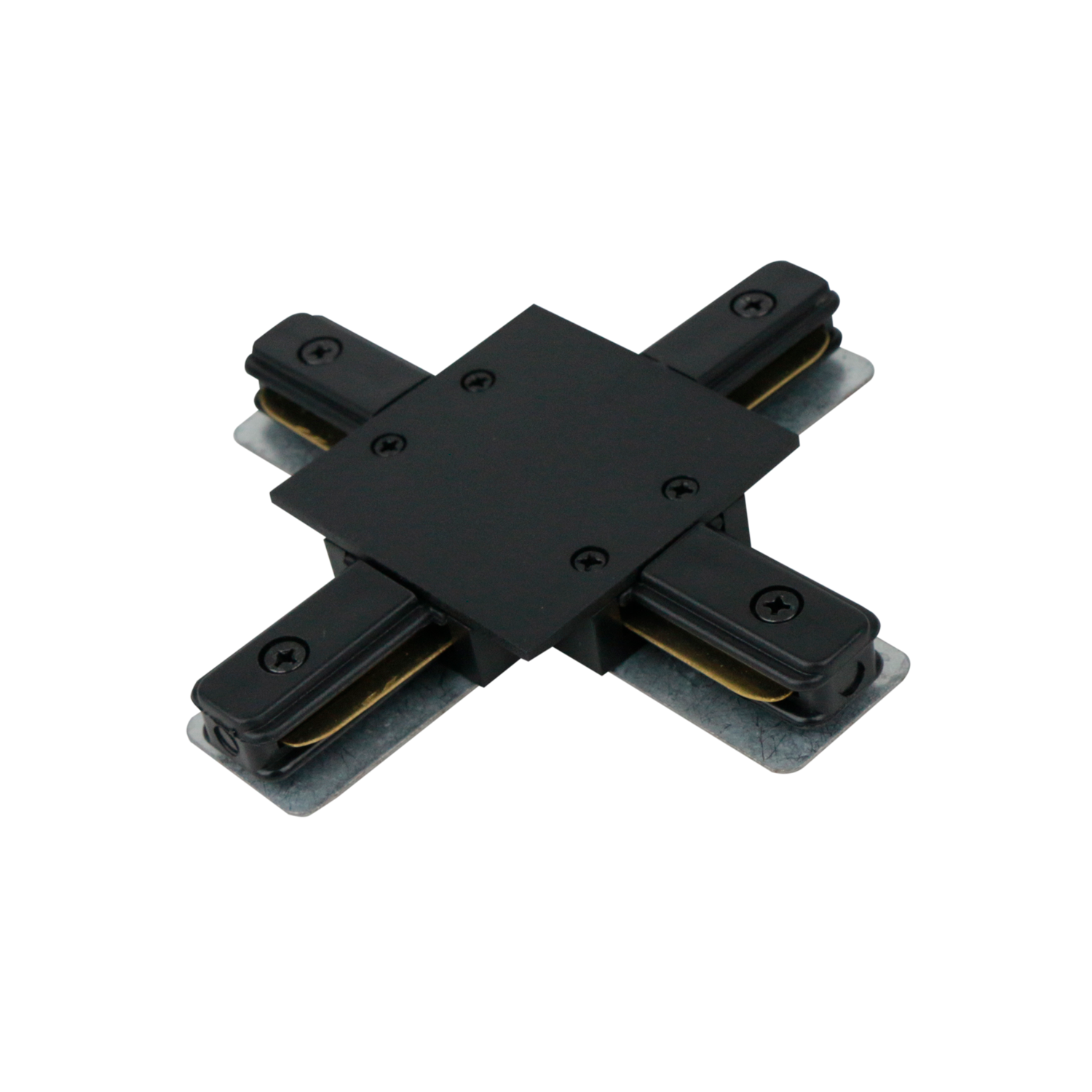 Коннектор шинопровода X-образный XC-B-TL черный серии TOP-LINE IN HOME